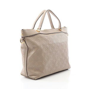 Louis Vuitton beige Empreinte Bastille handbag leather Galle